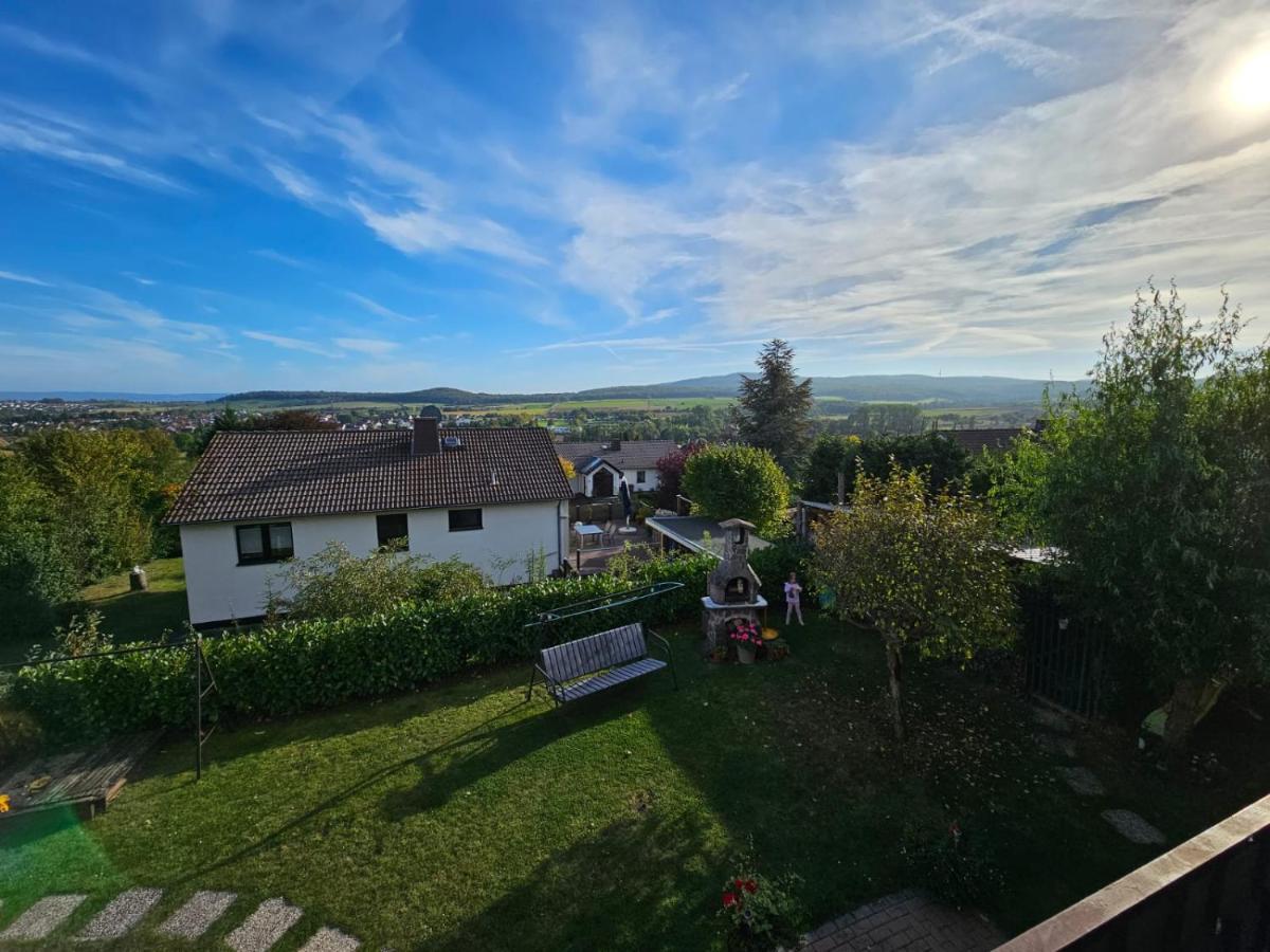 Ferienwohnung Talblick Ahnatal Extérieur photo